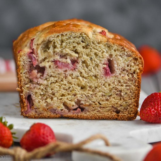 Strawberry Banana Bread