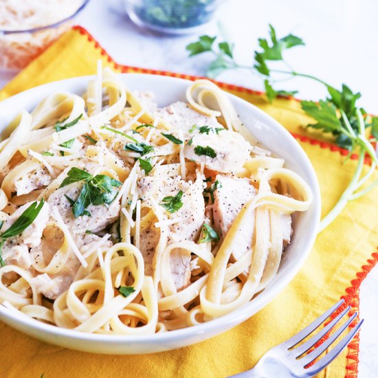 Easy Chicken Alfredo Recipe