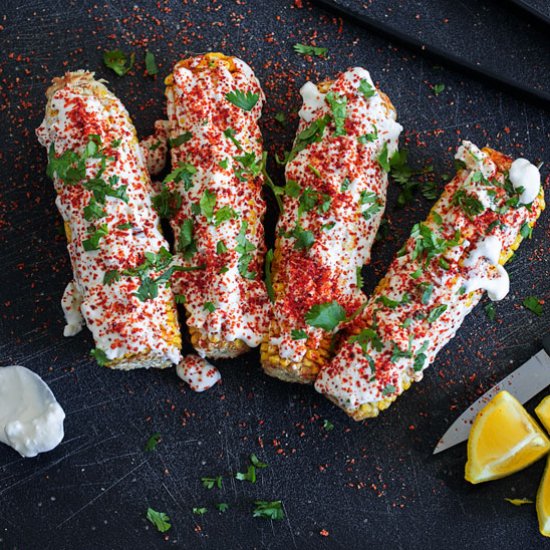 Mexican Corn on the Cob (Elote)