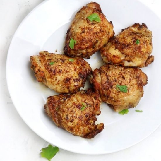 Air Fryer Chicken Thighs