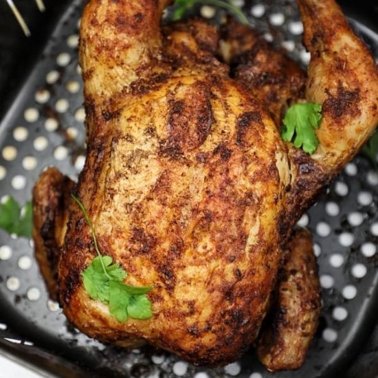 Air Fryer Whole Chicken