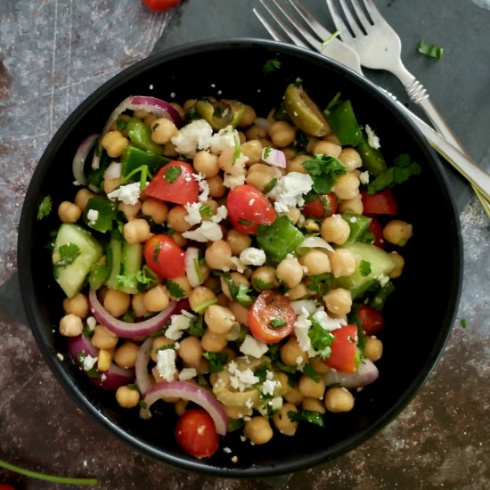 Mediterranean Chickpea Salad