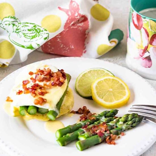 Eggs Benedict with Asparagus