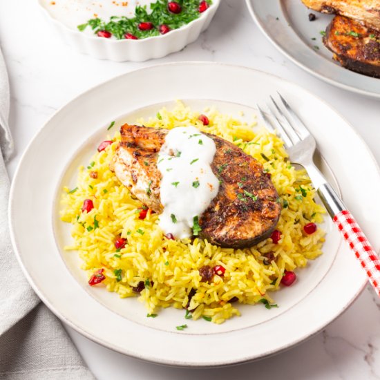 Middle Eastern Saffron Rice