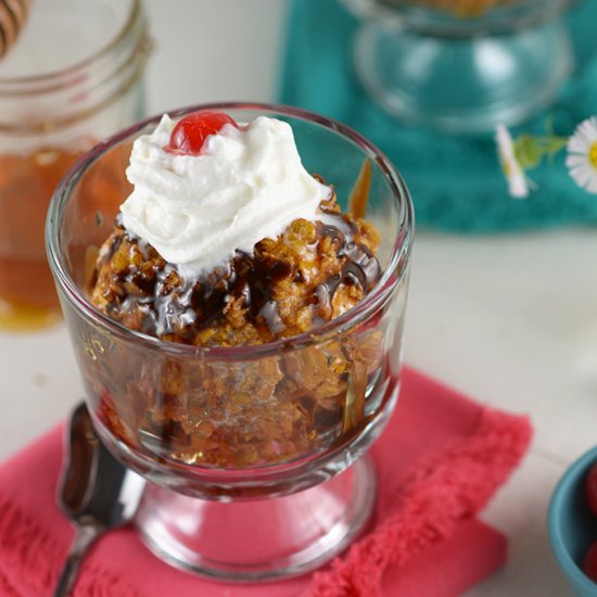 No-Fry Fried Ice Cream