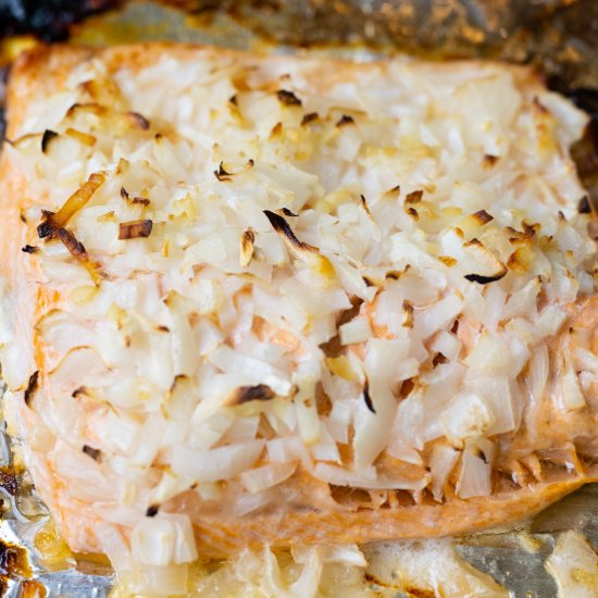 Garlic Butter Baked Salmon