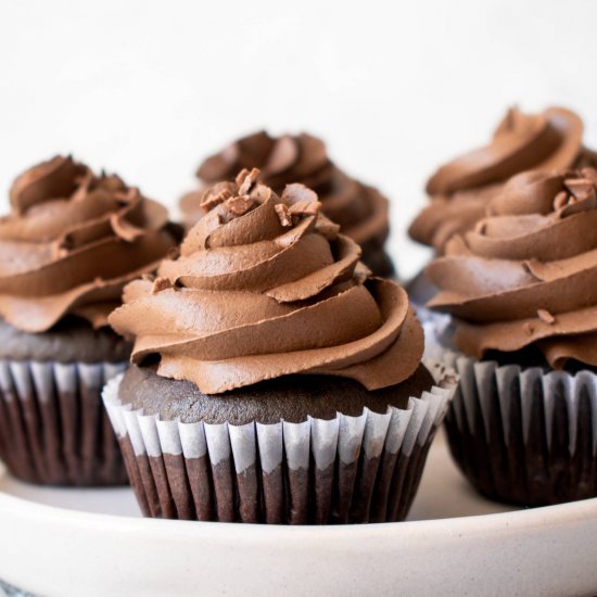 The Best Chocolate Cupcakes