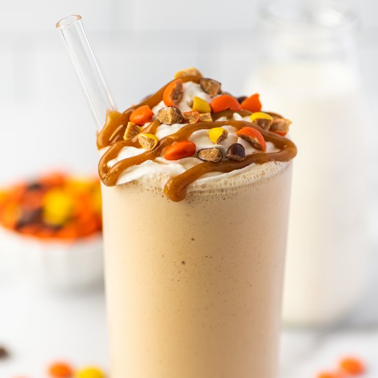 Creamy Peanut Butter Milkshake