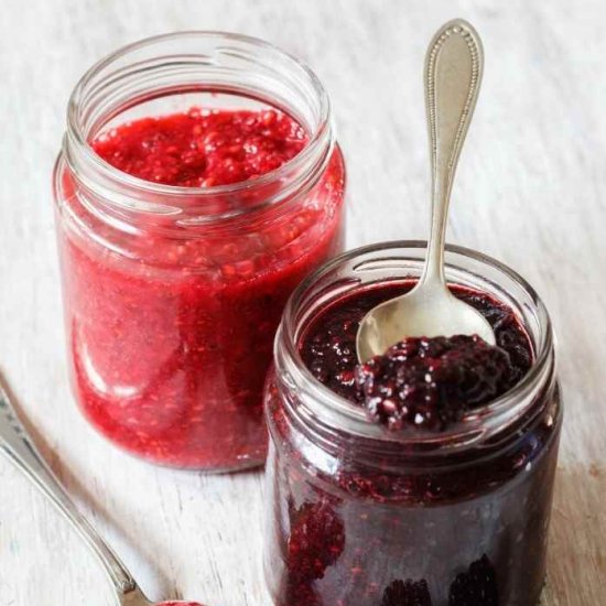 Chia Seed Fruit Jam Recipe