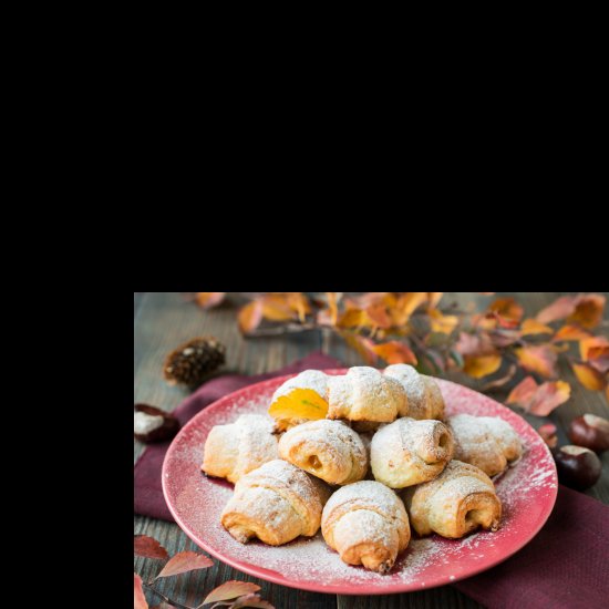 Rugelach with Apricot Jam