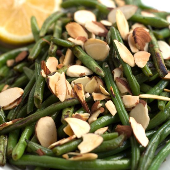 Easy Green Beans Almondine