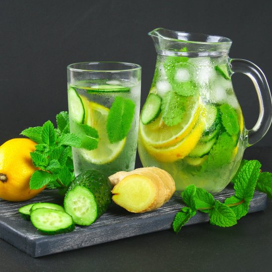 Natural detox water