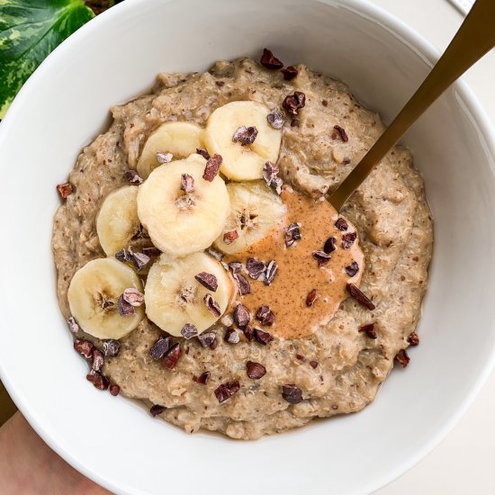 Coffee Cacao Quinoa Porridge