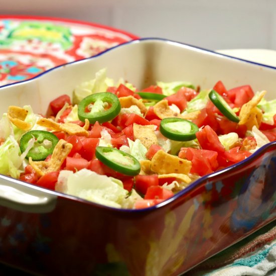 Walking Taco Casserole