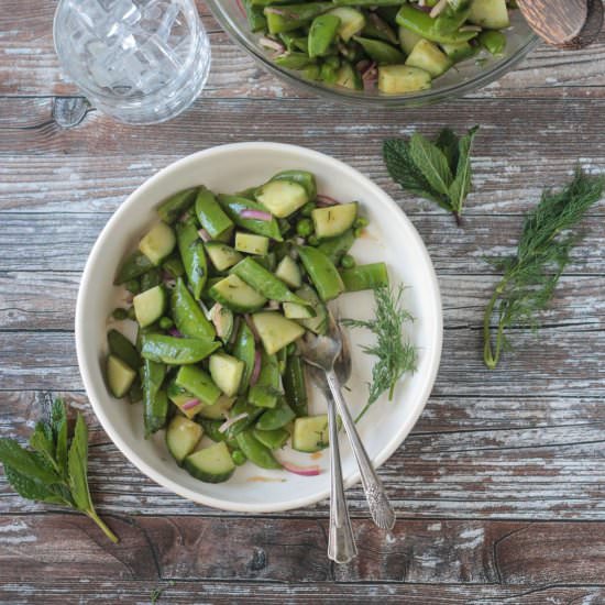 Sugar Snap Pea Salad