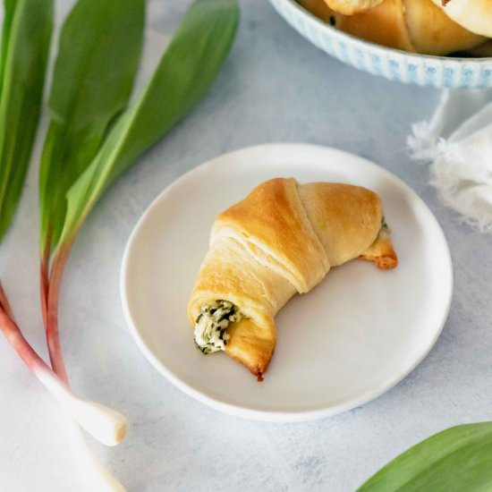 Ramp filled Crescent Rolls