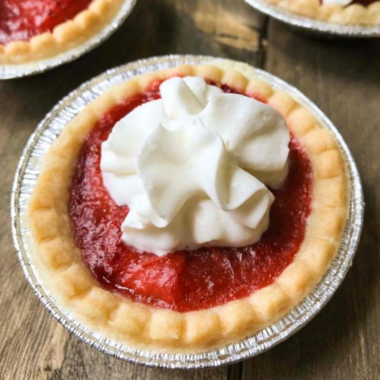 Strawberry Rhubarb Tarts