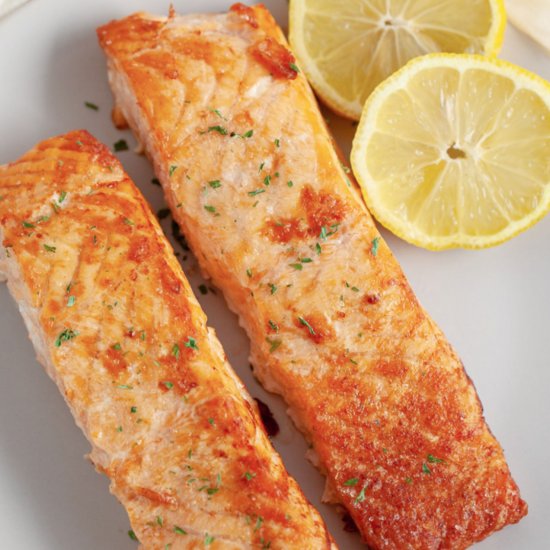 Air Fryer Frozen Salmon