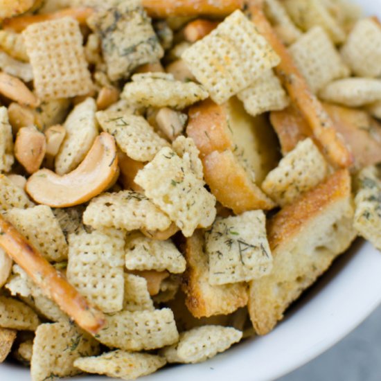 Dill Pickle Chex Mix