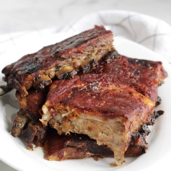 Slow Oven Baked Ribs