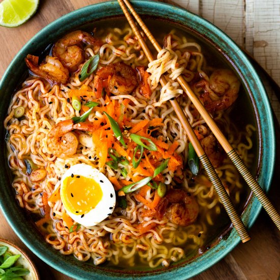 Chili Lime Shrimp Ramen