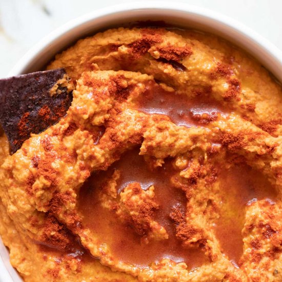 Roasted Red Pepper Hummus