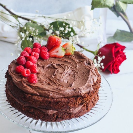 Vegan Flourless Chocolate Cake