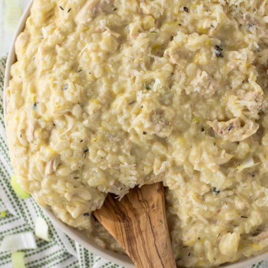 Chicken and Leek Risotto