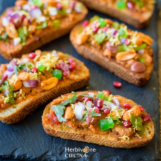 Dabeli Bruschetta