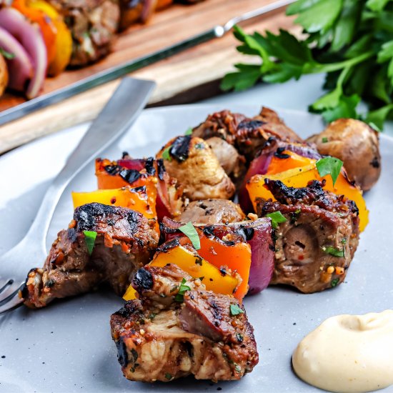 Grilled Steak Kabobs