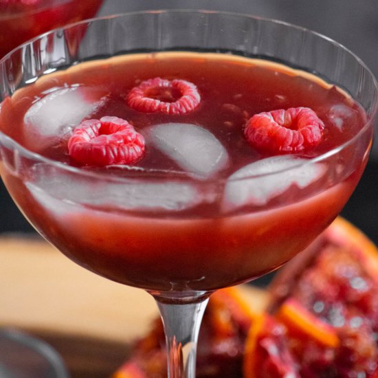 Berry Blood Orange Rum Punch