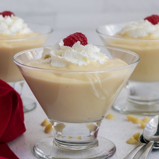 Sugar-Free White Chocolate Pudding