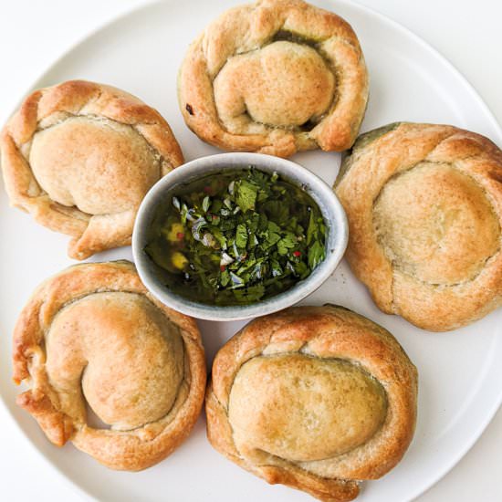 Vegan Lentil and Spinach Empanadas