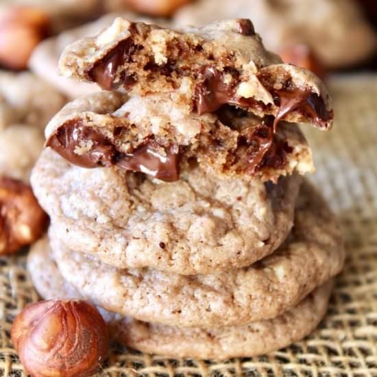 Hazelnut Chocolate Chip Cookies