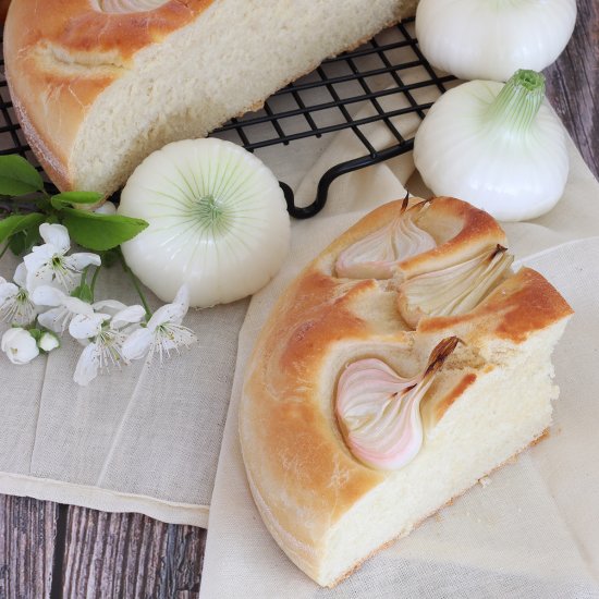 Spring Onion Focaccia