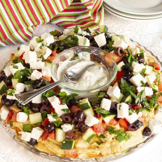 Middle Eastern Nachos