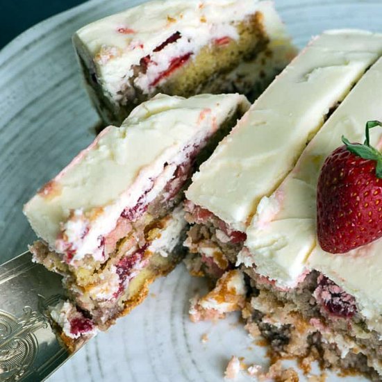 Strawberry Shortcake Cake