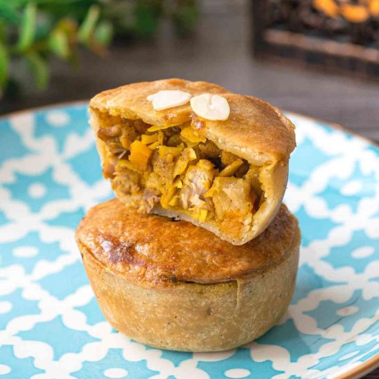 Mini Moroccan Chicken Pies