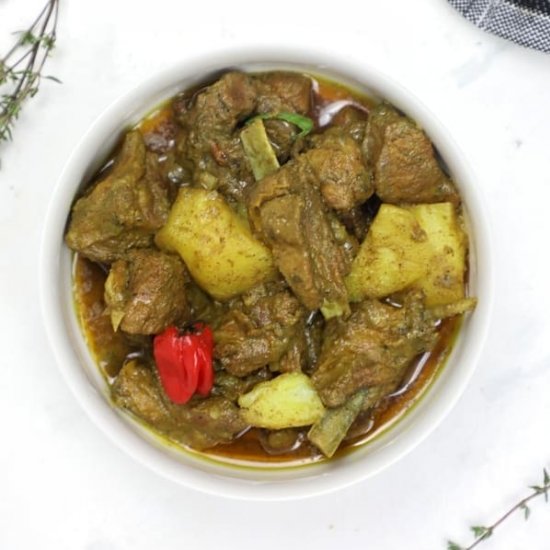 Jamaican Curry Goat