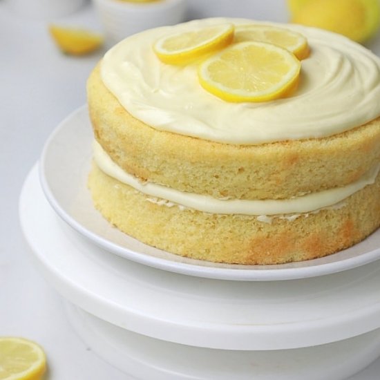 Best Lemon Cake (Lemon Sponge Cake)