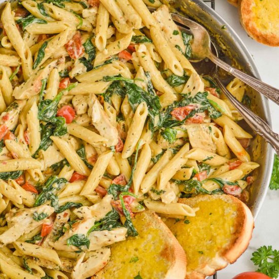 Tuscan Chicken Pasta