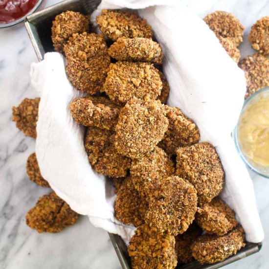 Red Lentil Veggie Nuggets