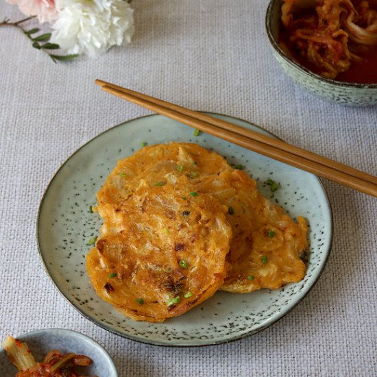 Kimchijeon, Korean kimchi pancakes