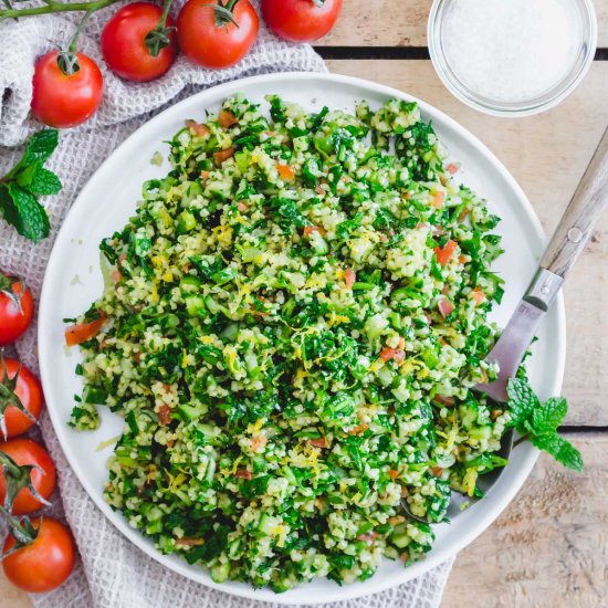 Gluten-Free Millet Tabbouleh