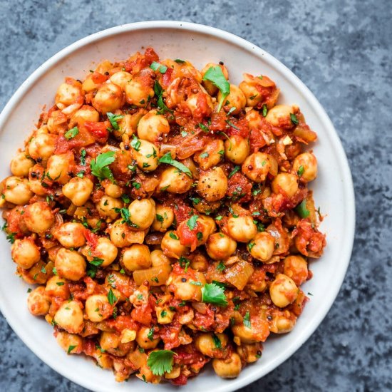 Vegan Instant Pot Chana Masala