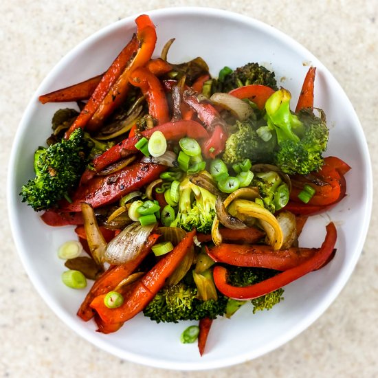 Asian Style Vegetable Stir Fry