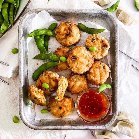 Tofu Edamame Nuggets