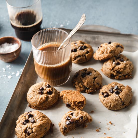 Vegan Cashew Butter Espresso Cookie