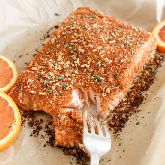 Sweet Citrus and Spice Salmon