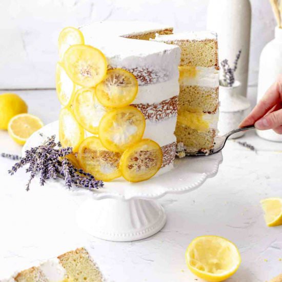 Lemon Lavender Cake